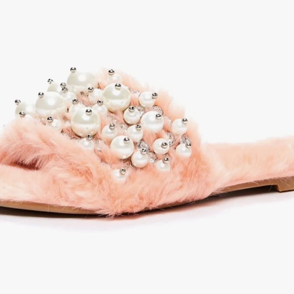 Free people Jeffrey Campbell facil shoe pearl peach new size 7